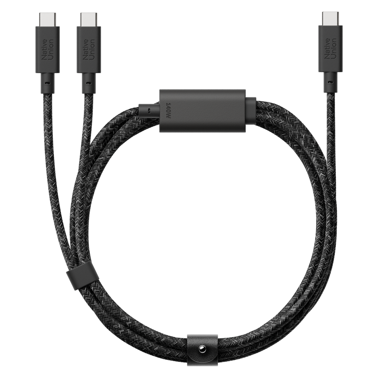 Cable dual Premium USB- C de 2 M 140W Split Native Union