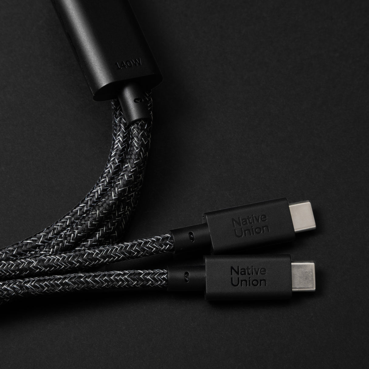 Cable dual Premium USB- C de 2 M 140W Split Native Union
