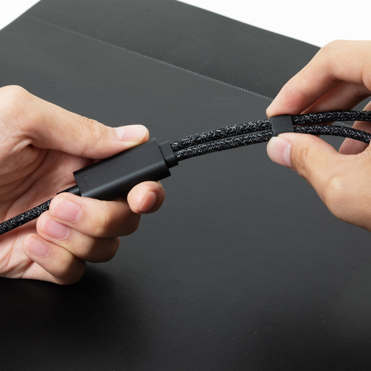 Cable dual Premium USB- C de 2 M 140W Split Native Union