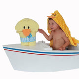 Bata de baño con forma de pato para bebé