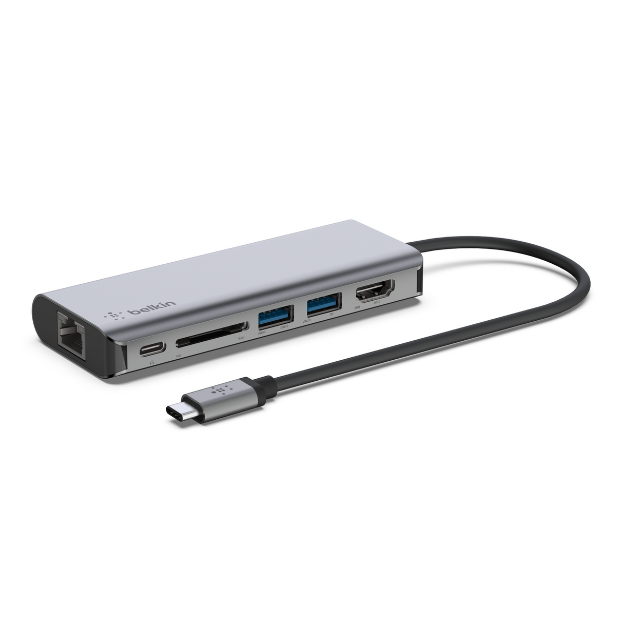 Adaptador Multipuerto USB C 6 En 1