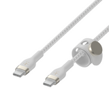 Pro Flex Usb-C To Usb-C Cable 60W White 2M