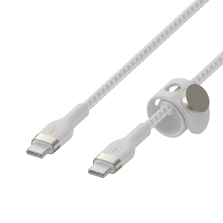 Cable Pro Flex Usb-C A Usb-C 60W Blanco 2M