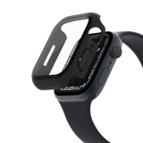 Protector de pantalla de vidrio templado Belkin para Apple Watch 45 mm (negro)