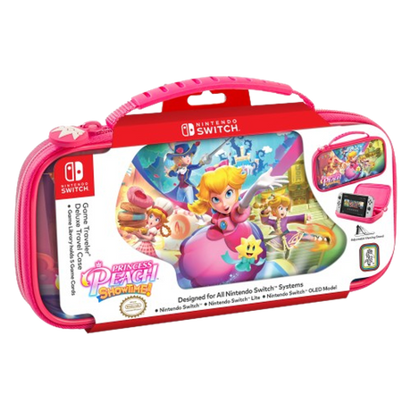 Estuche Nintendo Switch Princesa Peach Rosa Hori