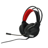 Wired headphones with microphone - Red