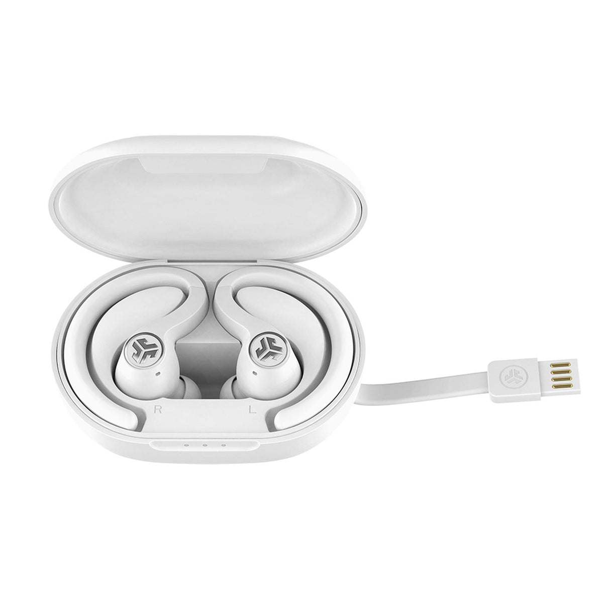 Audífonos Bluetooth modelo JBuds Air Sport Blancos - Jlab