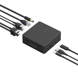 Adaptador De 8 Puertos de 85W Negro