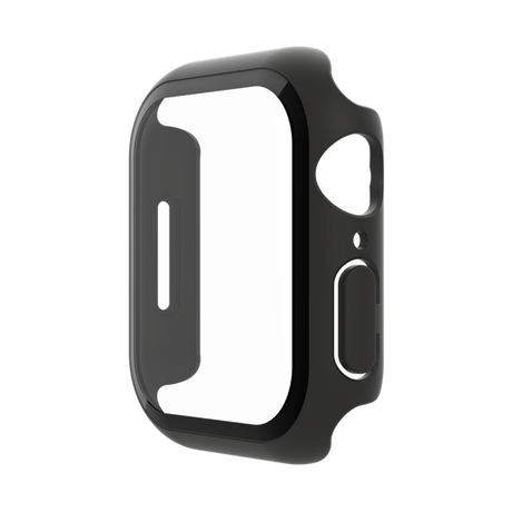 Protector de pantalla de vidrio templado Belkin para Apple Watch 45 mm (negro)