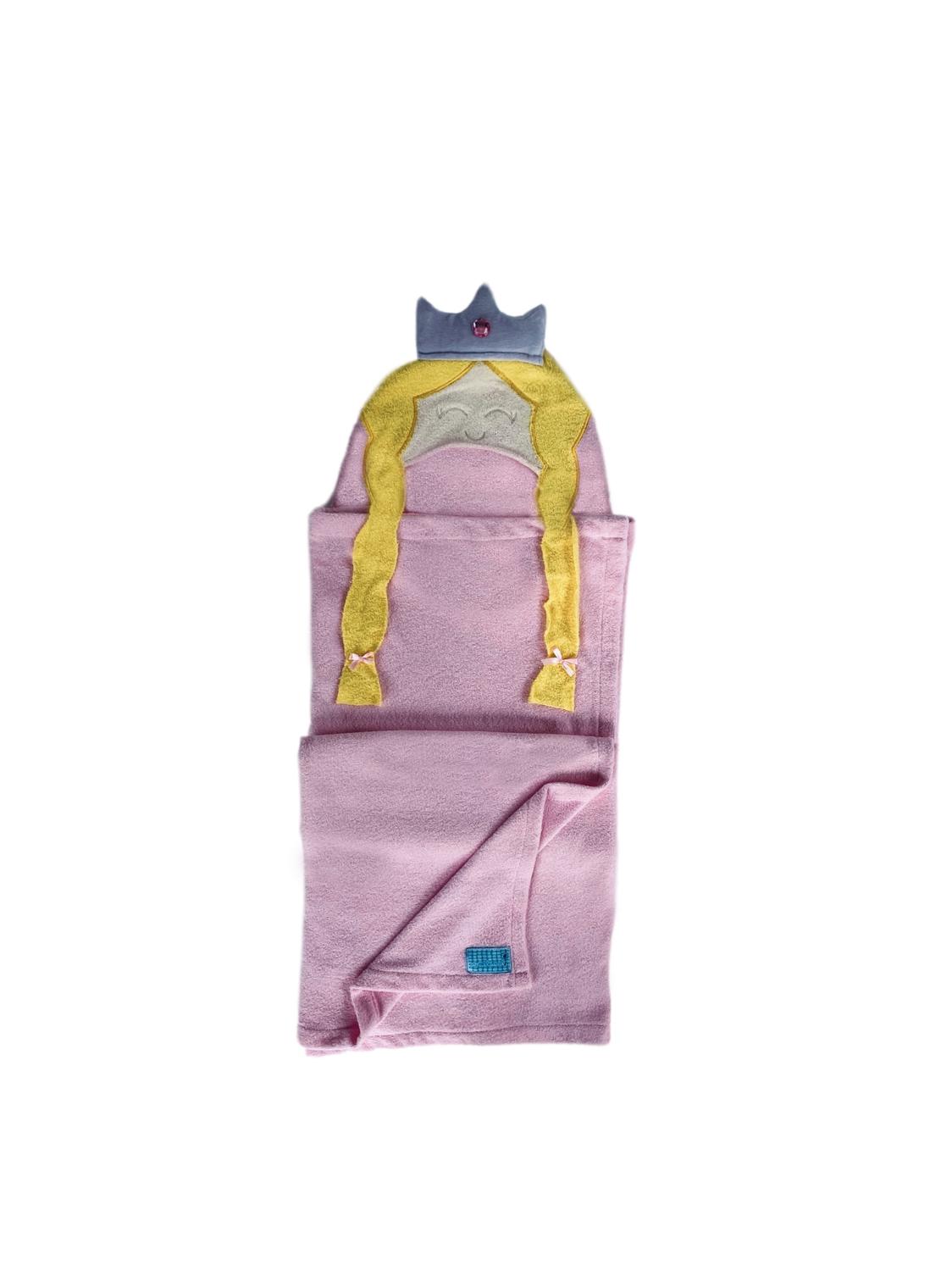 Princess-shaped children's towel, one-size-fits-all