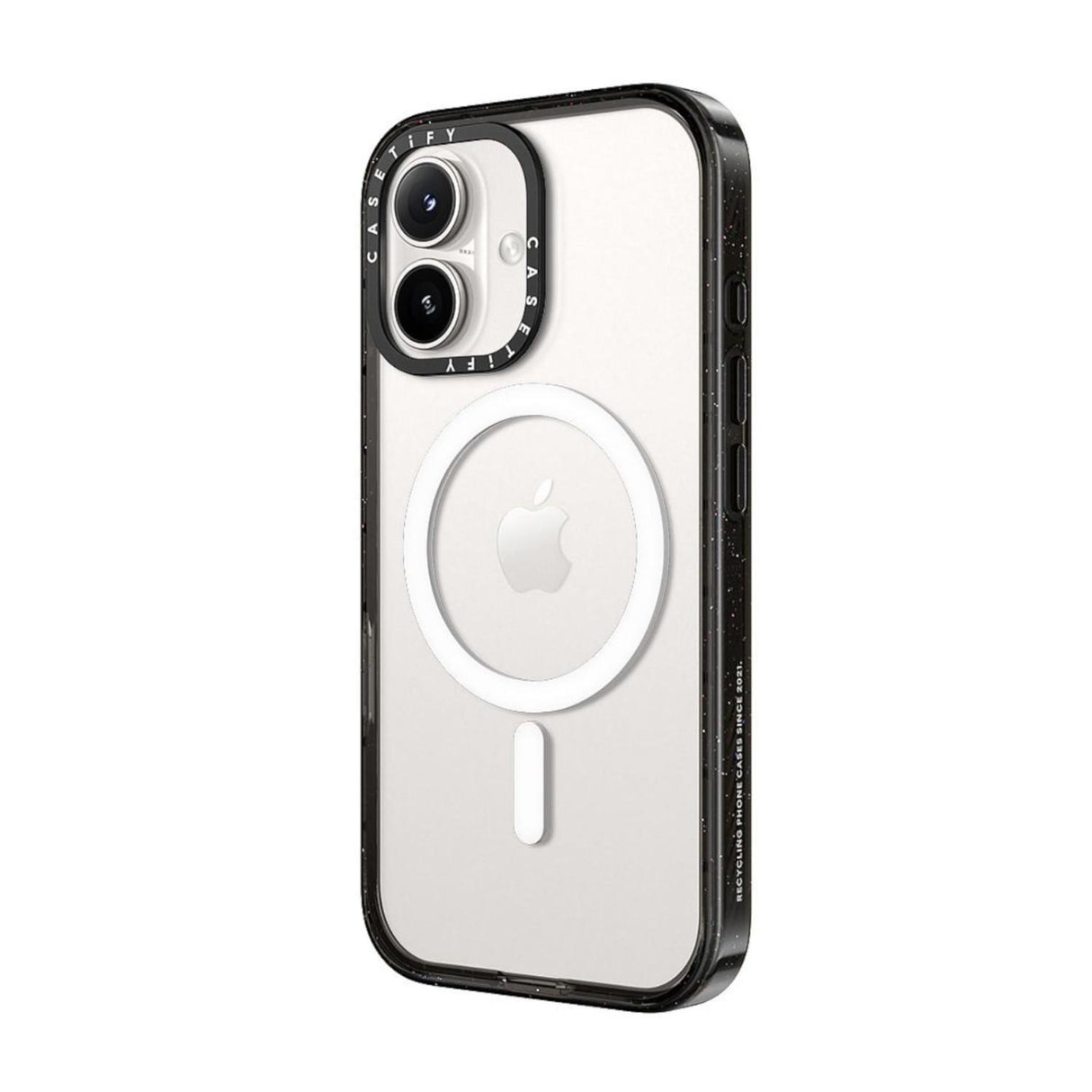 Funda CASETiFY Clear Black para iPhone 16