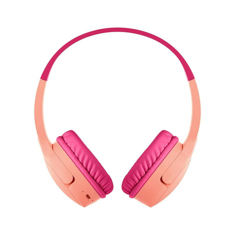 Auriculares inalámbricos supra aurales para niños BL- Rosa