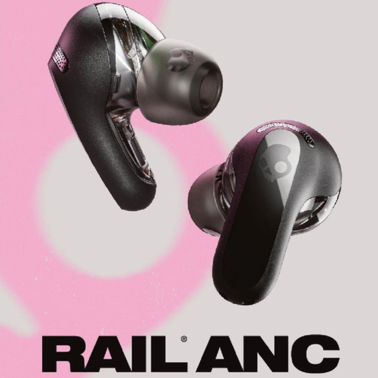 Audífonos Skullcandy TW Rail con Cancelación de Ruido