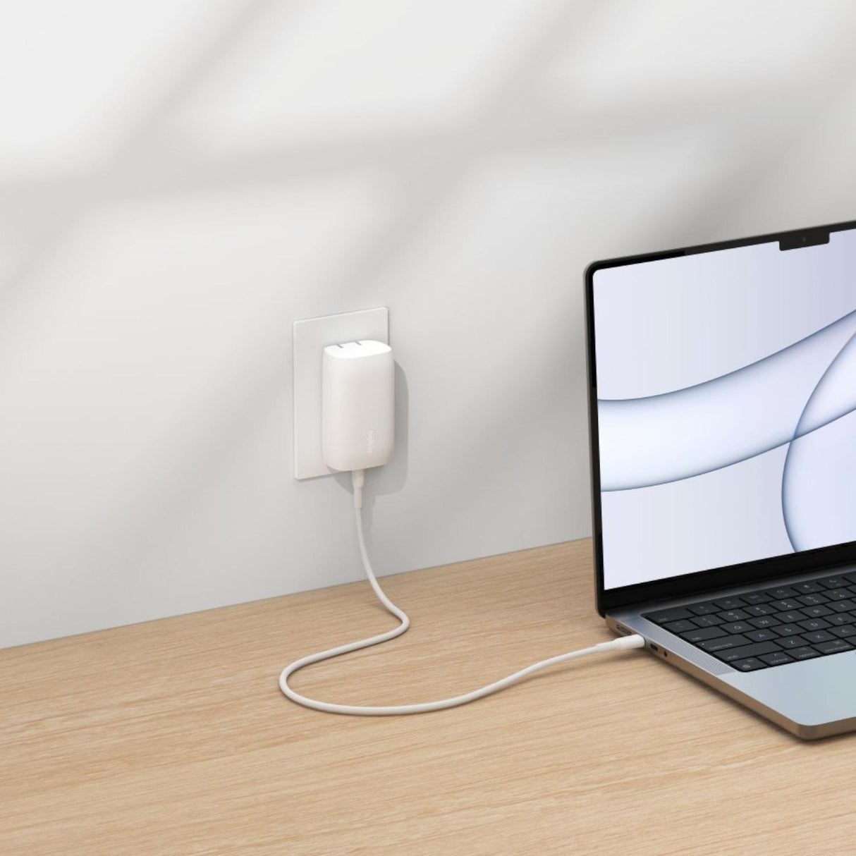 Cargador Belkin de Pared 3 Puertos USB-C Blanco