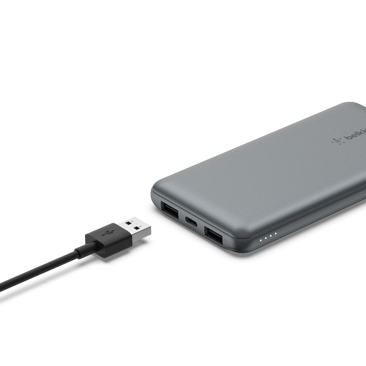 Power Bank 10k Usb-A and C Input 15w Belkin Gray