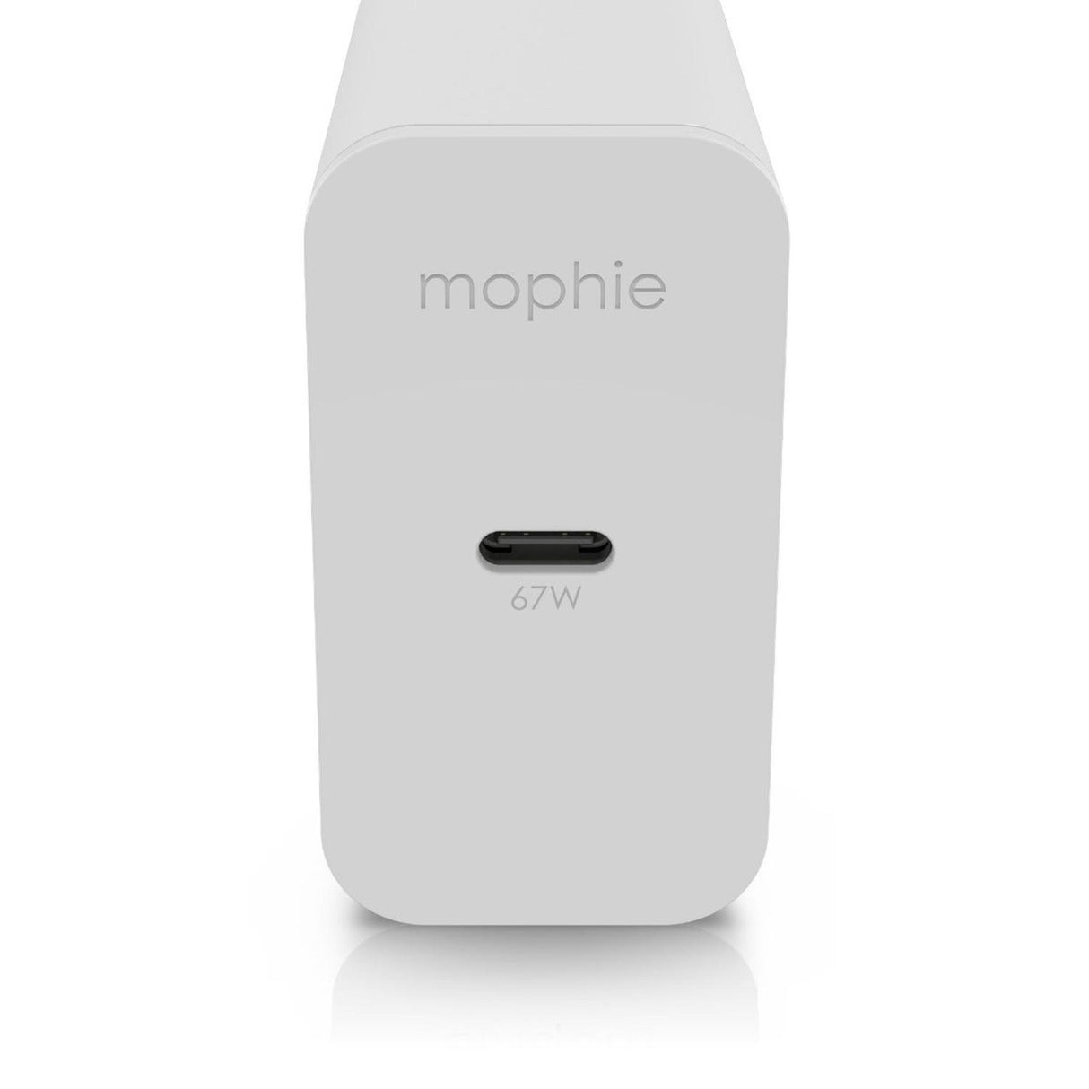 Cargador Pared mophie USB-C GaN hasta 67W con cable USB-C