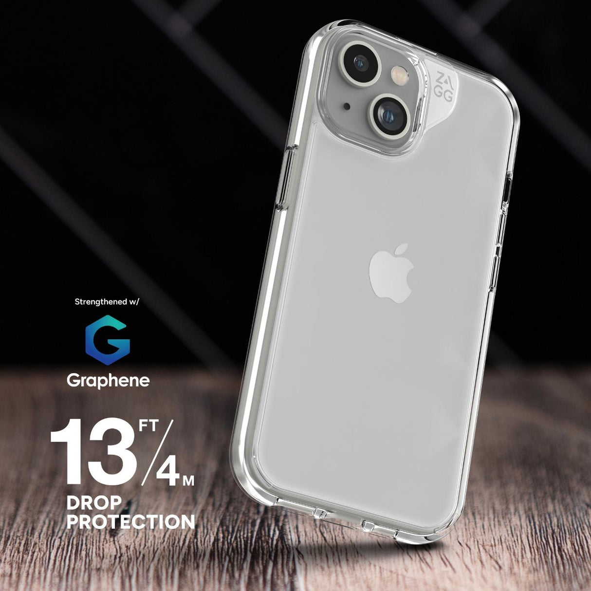 Funda Crystal Palace Transparente para iPhone 15 y 14 Plus