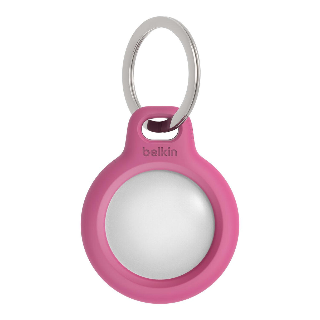 Holder with keychain for AirTag - Pink