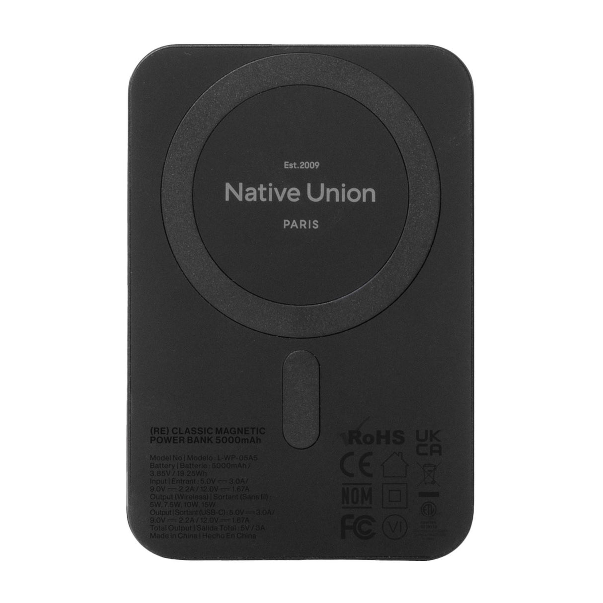 Batería Native Union Magsafe 5000 mah -Negro