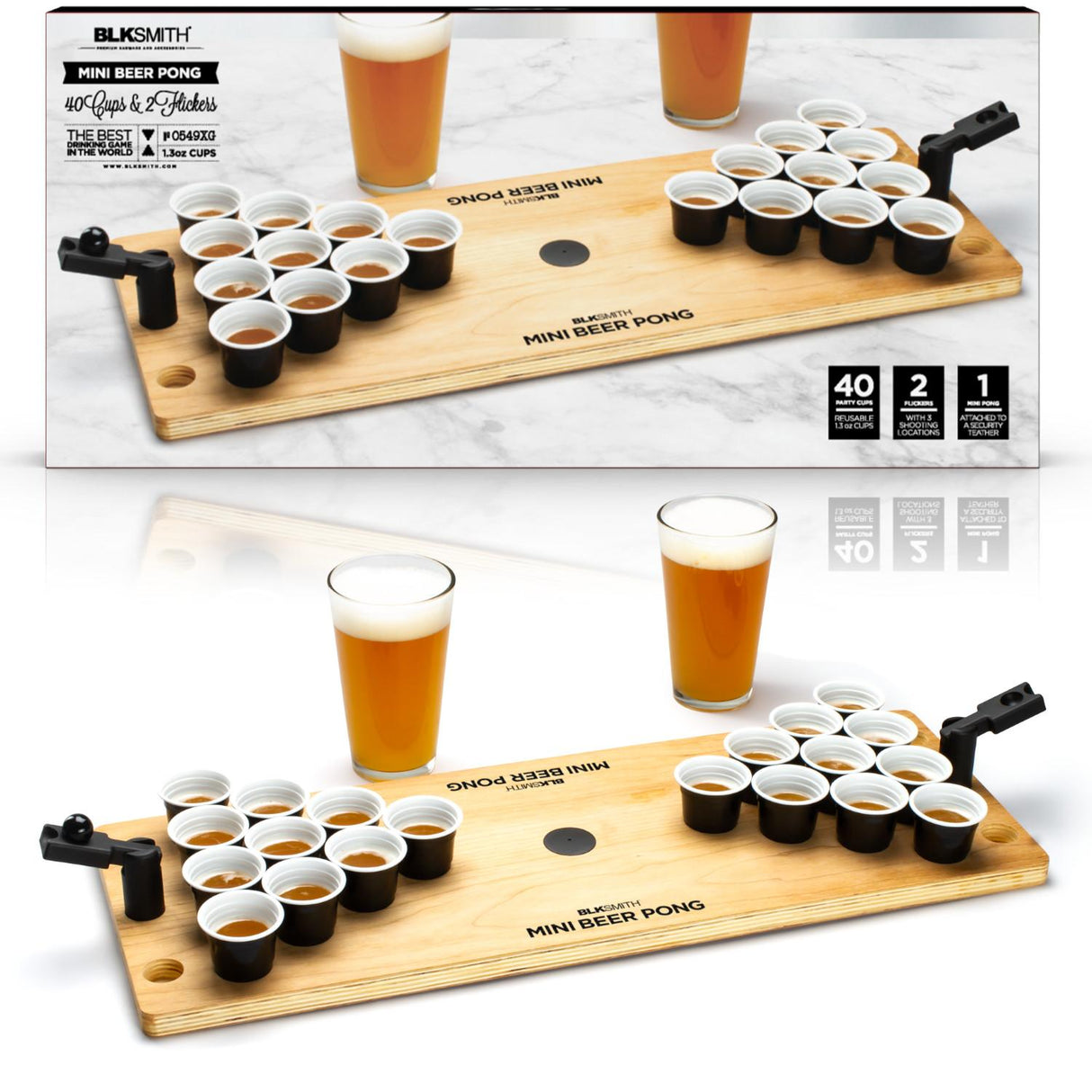 Mini Beer Pong Board Game