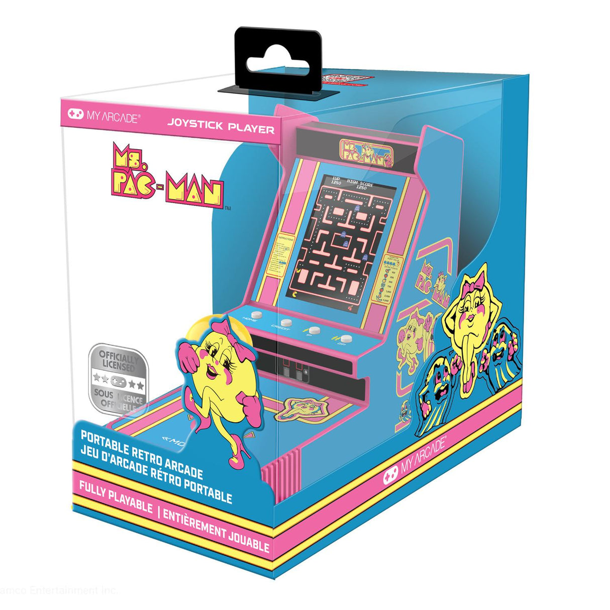 Arcade Maquinita Pac-Man retro portátil Joystick