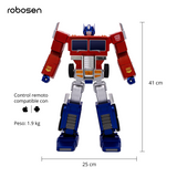 Robot a control remoto Optimus Prime Transformers Robosen