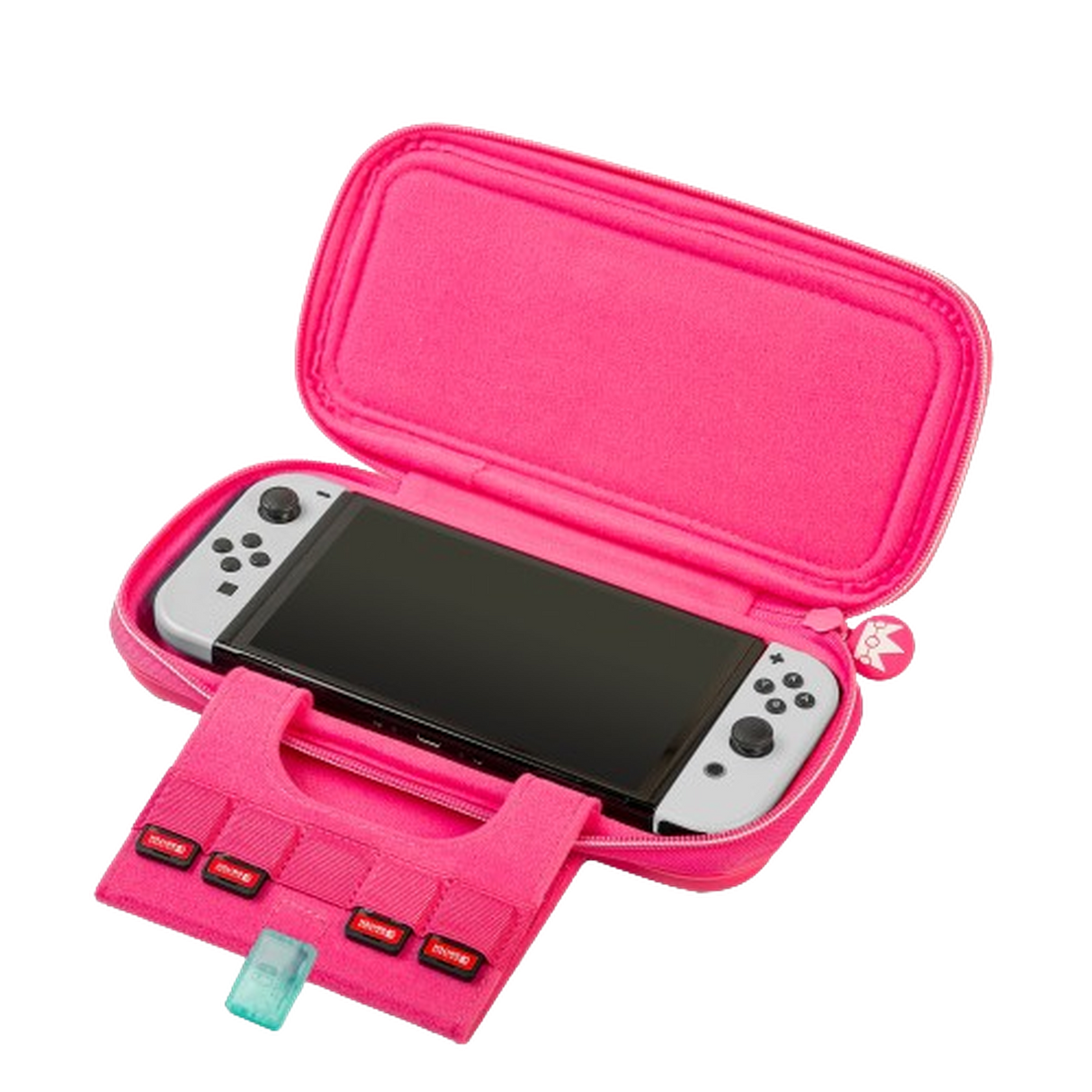 Estuche Nintendo Switch Princesa Peach Rosa Hori