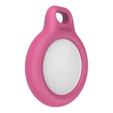 Holder with keychain for AirTag - Pink