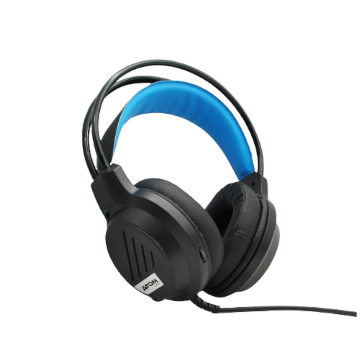 Wired headphones with microphone - Blue