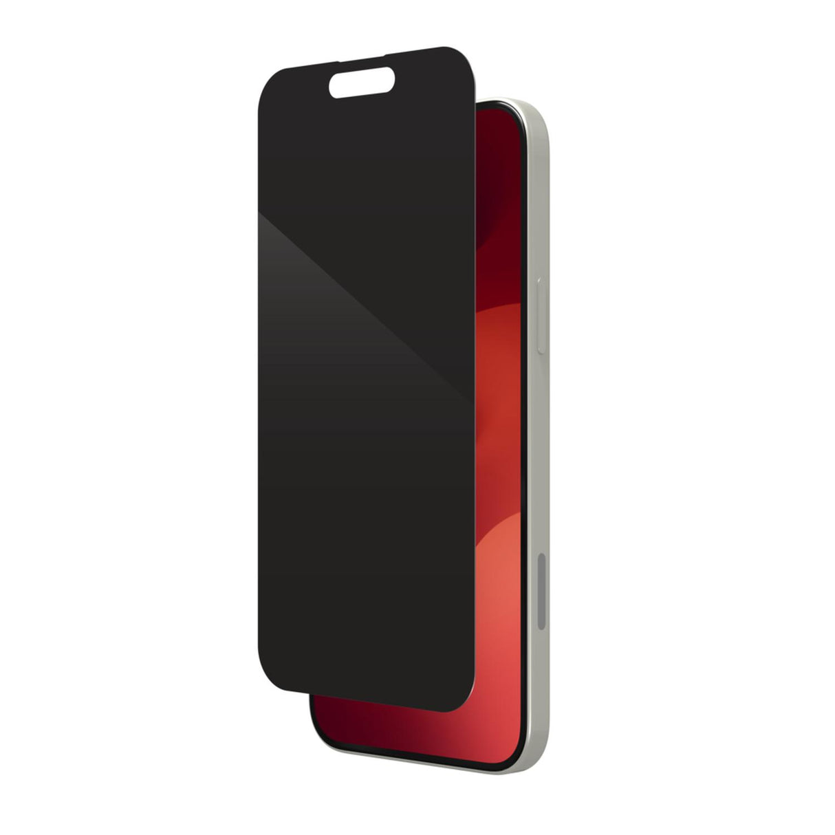 Mica Glass Elite ZAGG con privacidad 360 para iPhone 15 Plus