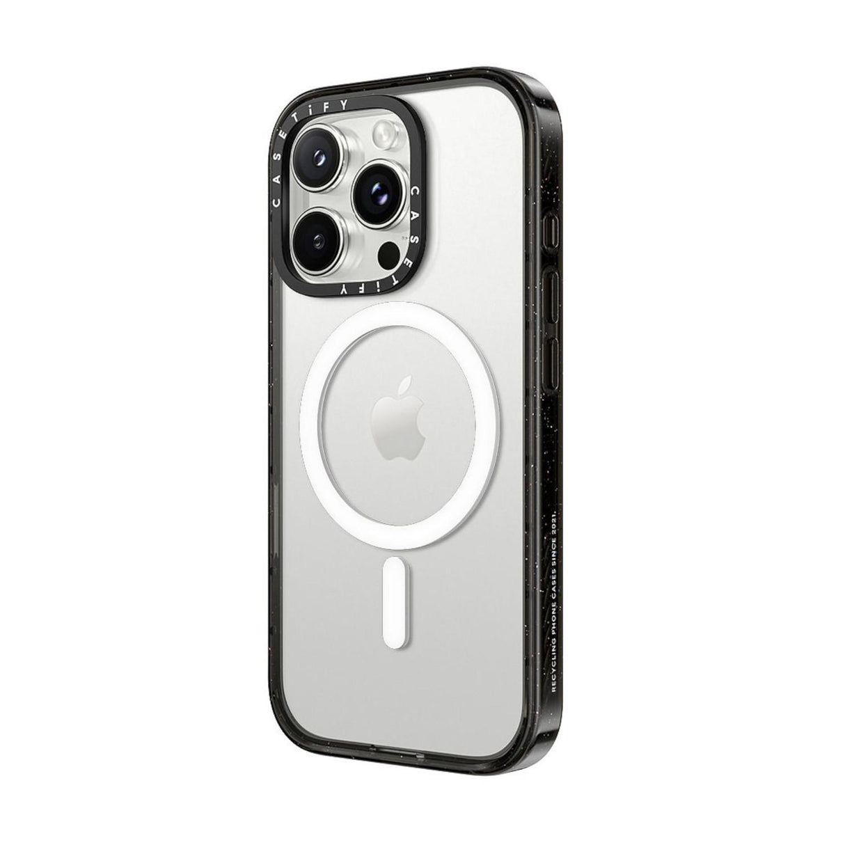 Funda CASETiFY Clear Black para iPhone 16 Pro Max