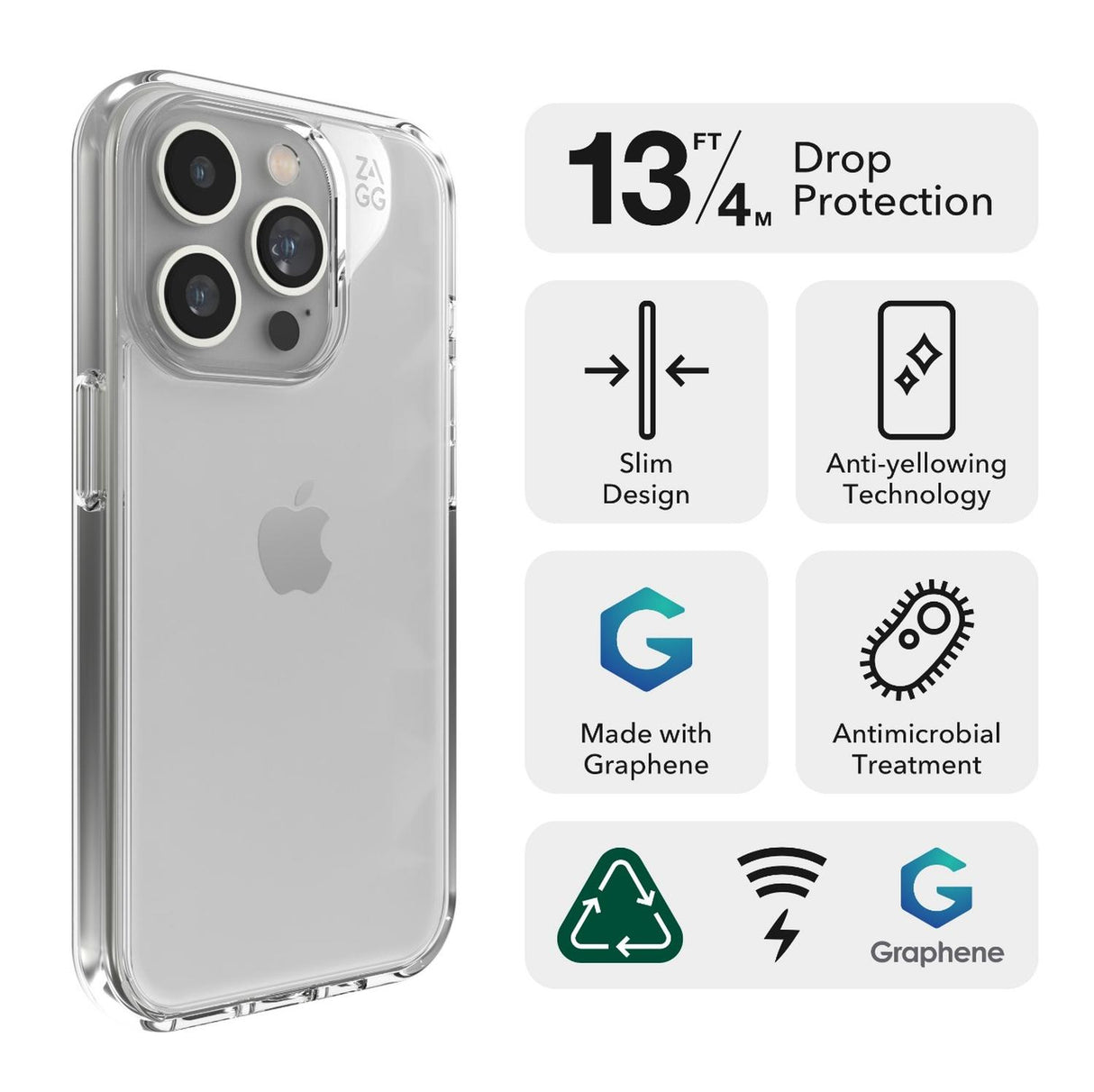 Funda de Protección Crystal Palace para iPhone 15 Pro Max