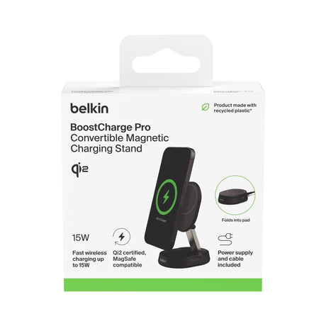 Cargador Convertible Belkin Magsafe 15w Negro