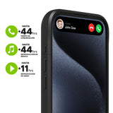 Funda Batería mophie juice pack access para iPhone 15 Pro Max Negra