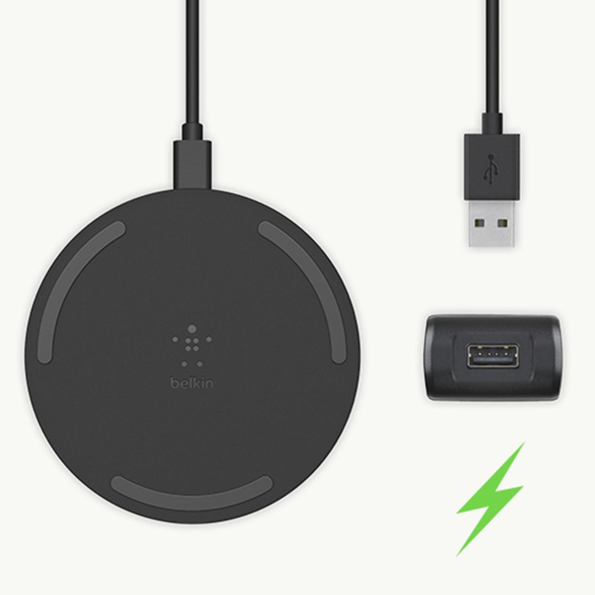 15W Wireless Charger Black