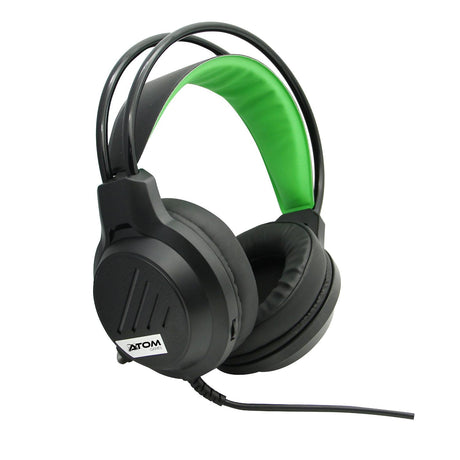 Wired headphones with microphone - Green