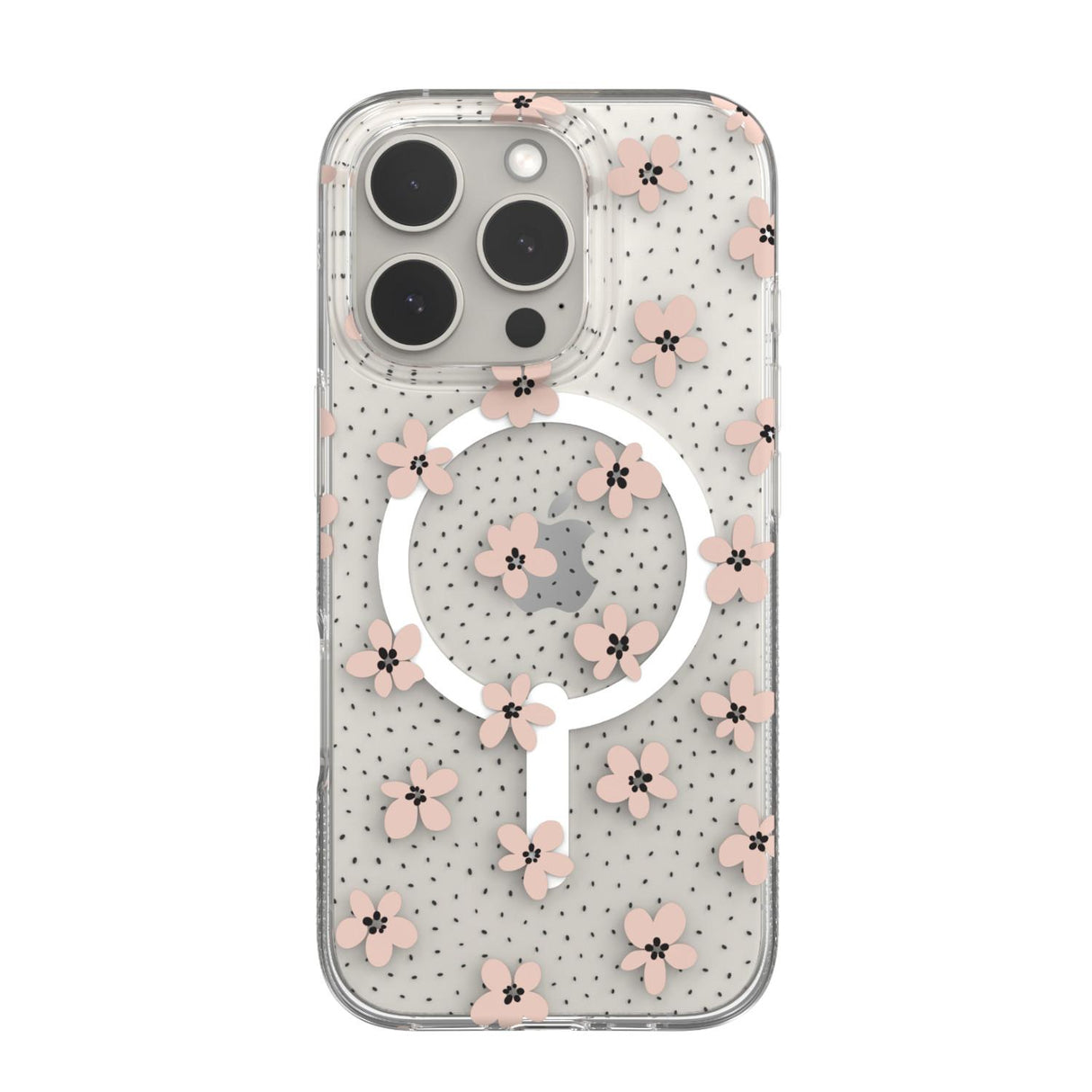 Funda Zagg Milan Daisies con Magsafe para iPhone 16 Pro