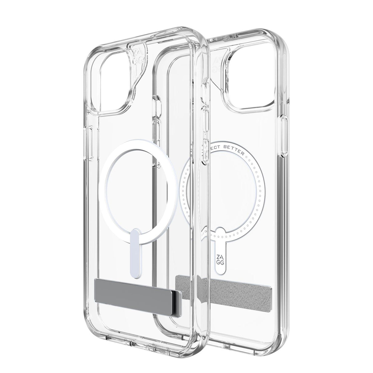 Crystal Palace Transparent Case for iPhone 14 and 15 Plus