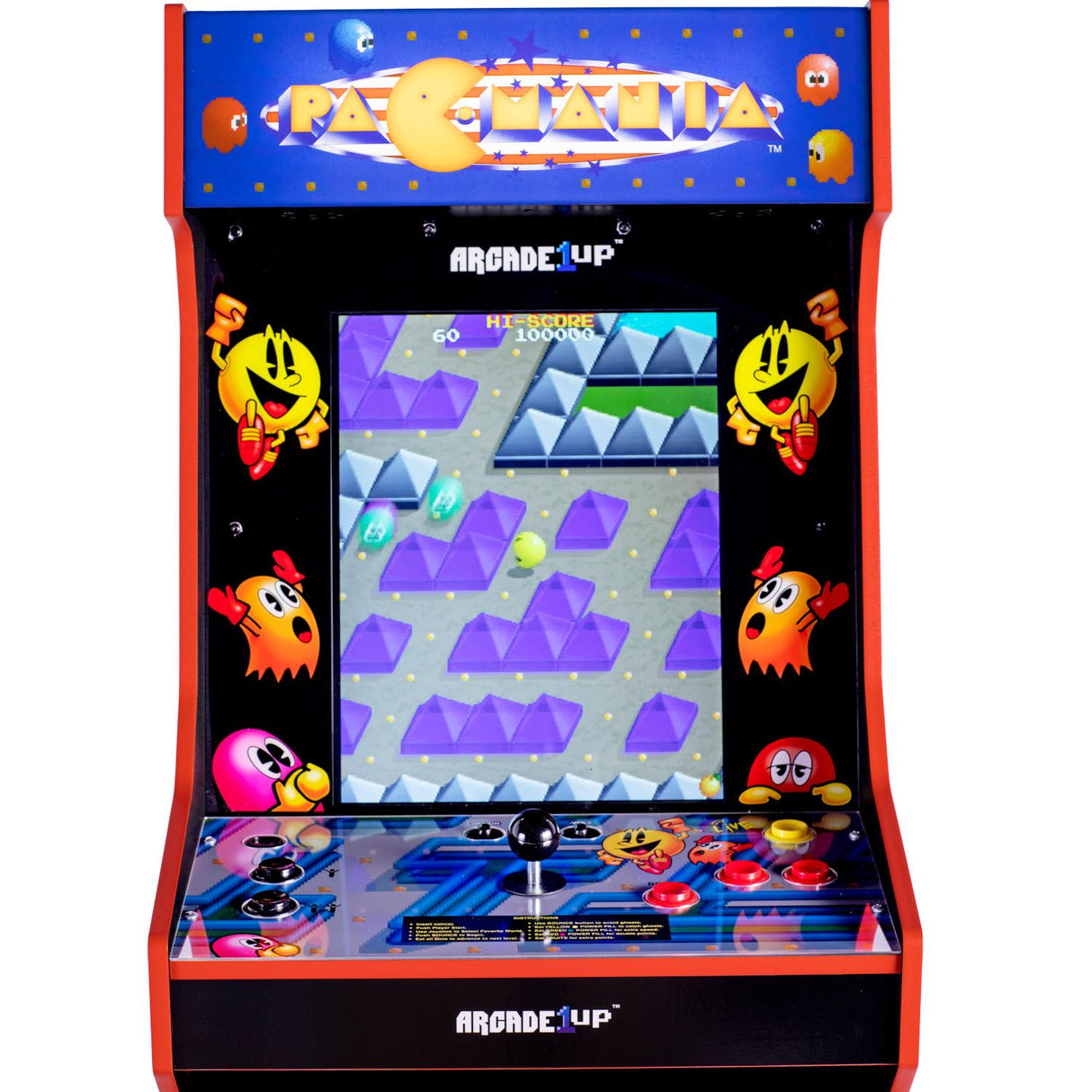 Máquina recreativa con Wifi de Pac-Mania Legacy 14 en 1