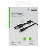 Cable Lightning a USB-A 1M Blanco BOOST↑CHARGE™
