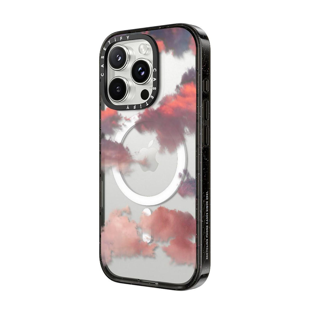 Funda CASETiFY Clouds Clear para iPhone 16 Pro