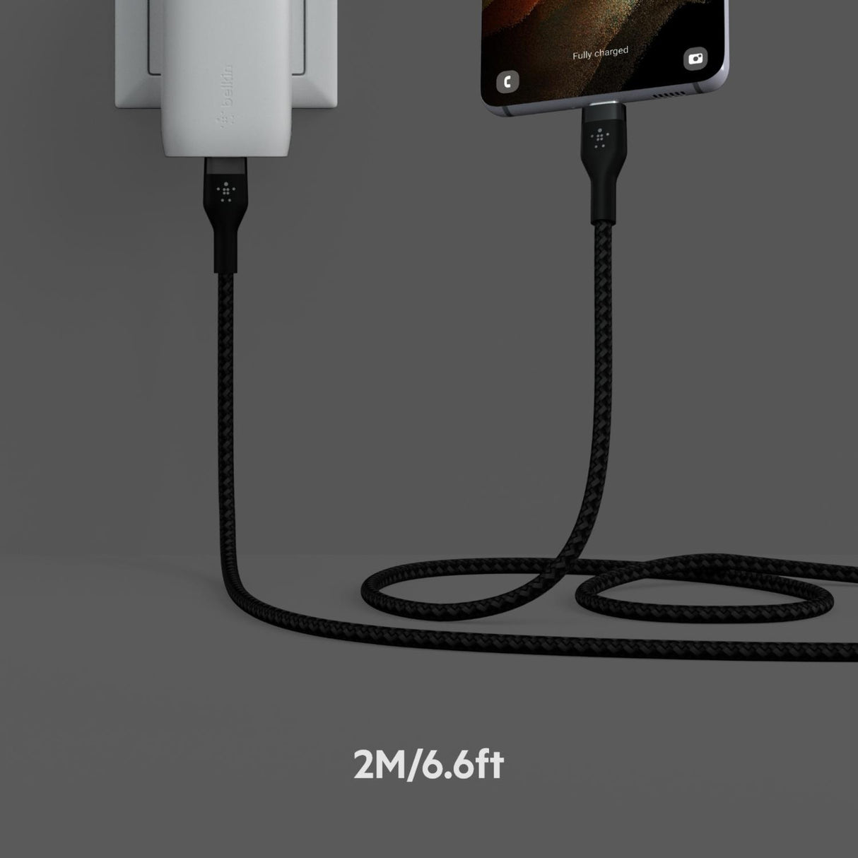 Pro Flex Usb-C To Usb-C Cable 60W Black 2M