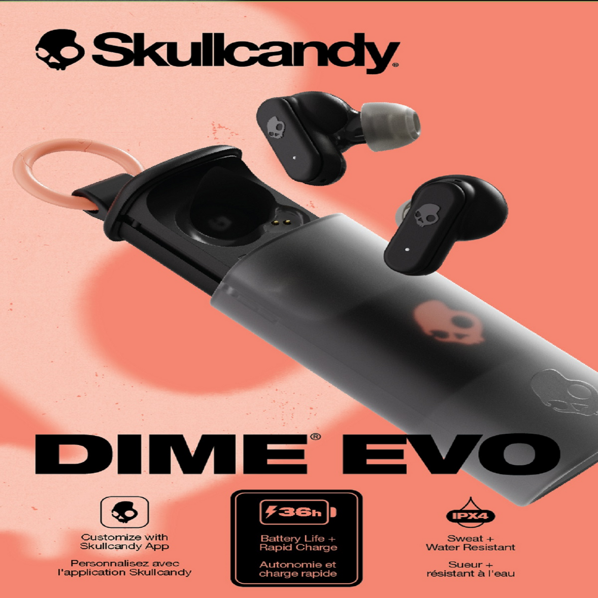 Audífonos Skullcandy TW Dime Evo In-Ear Inalámbricos