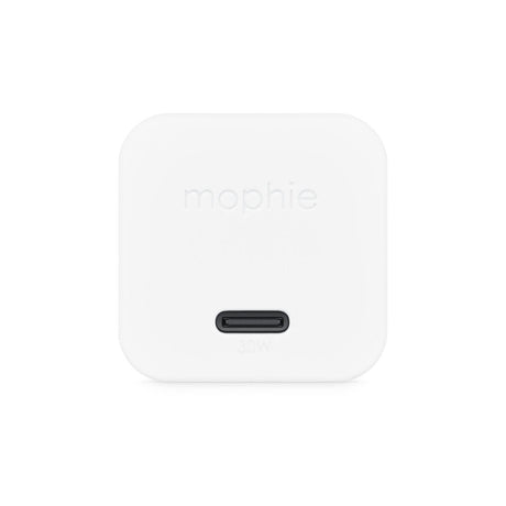 Cargador de Pared de 30w Con Entrada USB C más Cable USB Tipo C a C Blanco Mophie