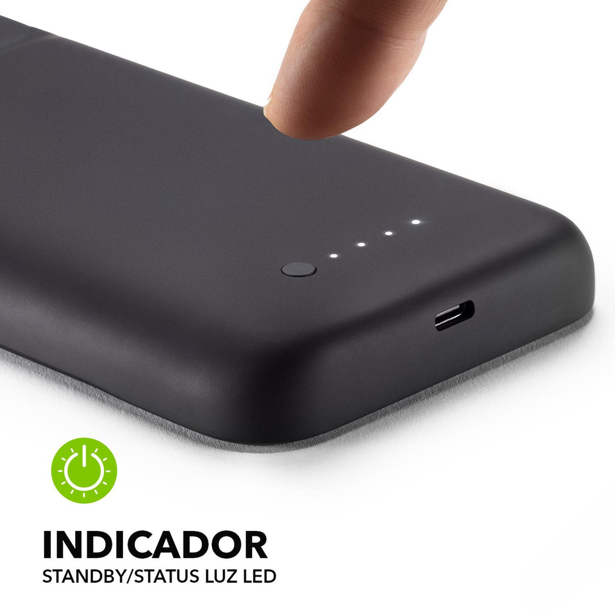 Funda Batería mophie juice pack access para iPhone 15 Pro Max Negra