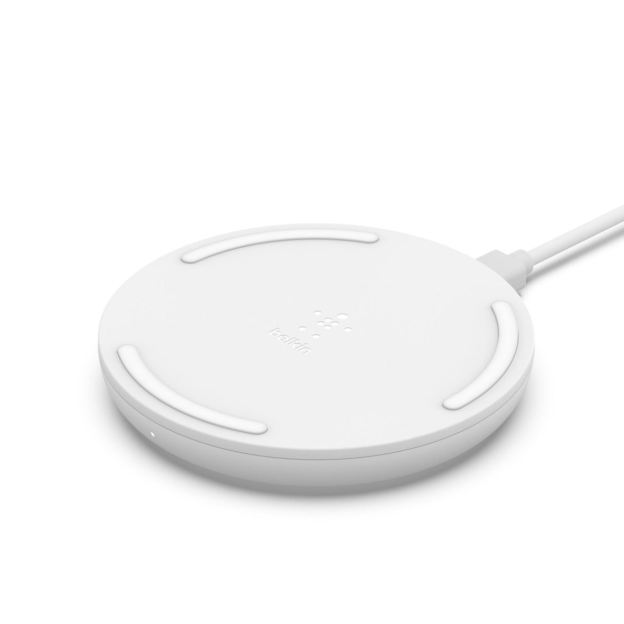 15W White Wireless Charger