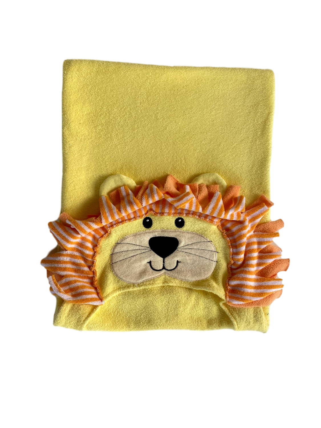 Children's towel in the shape of a lion, one size