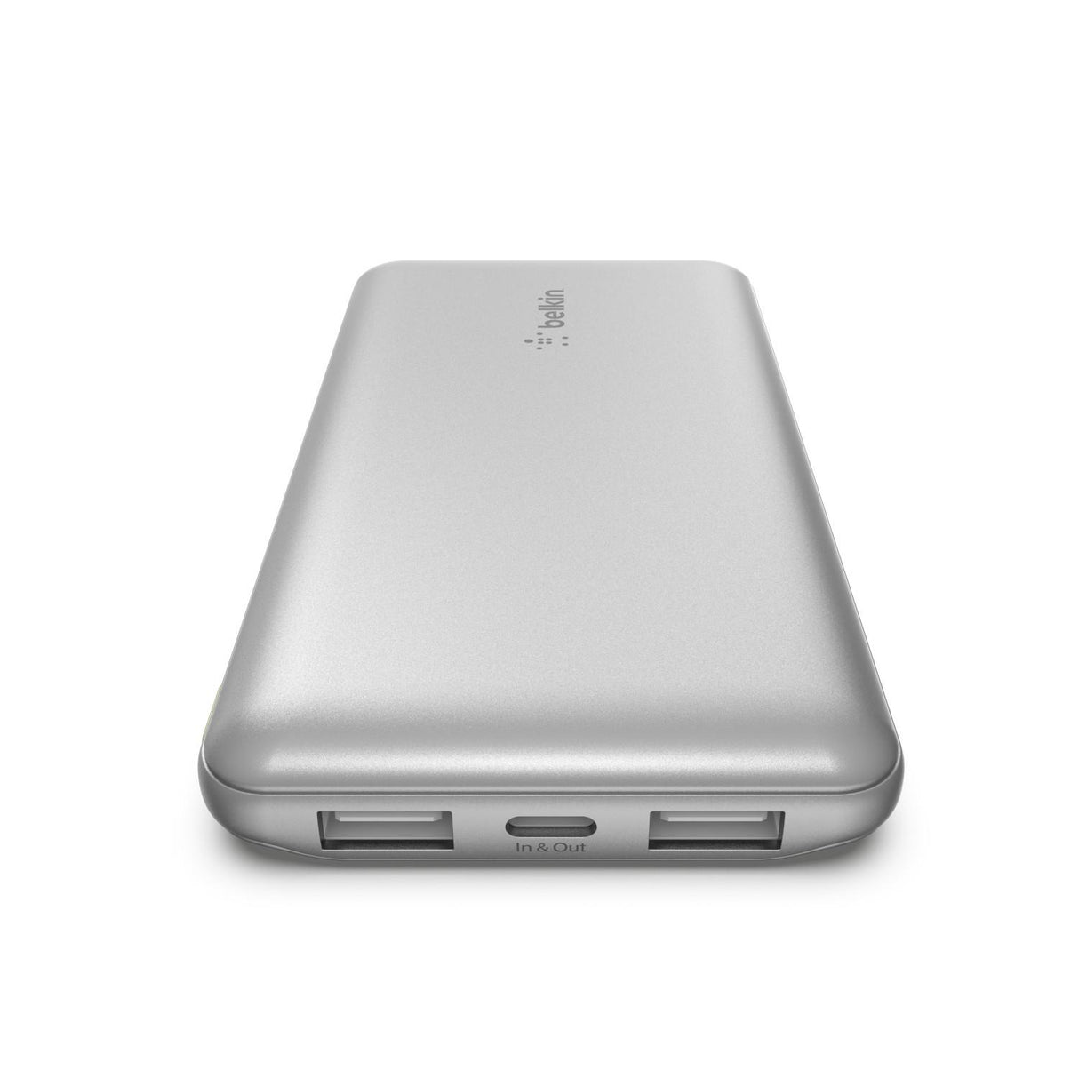 Power Bank 10k Usb-A and C Input 15w Belkin Silver