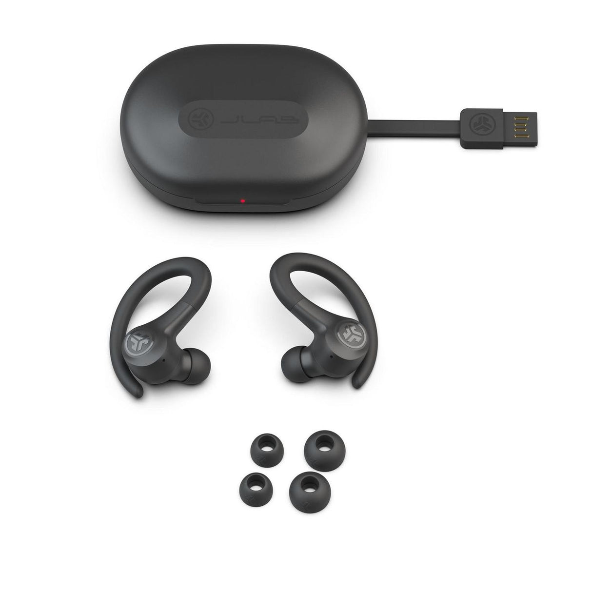 GO Air Sport Wireless Headphones - Black