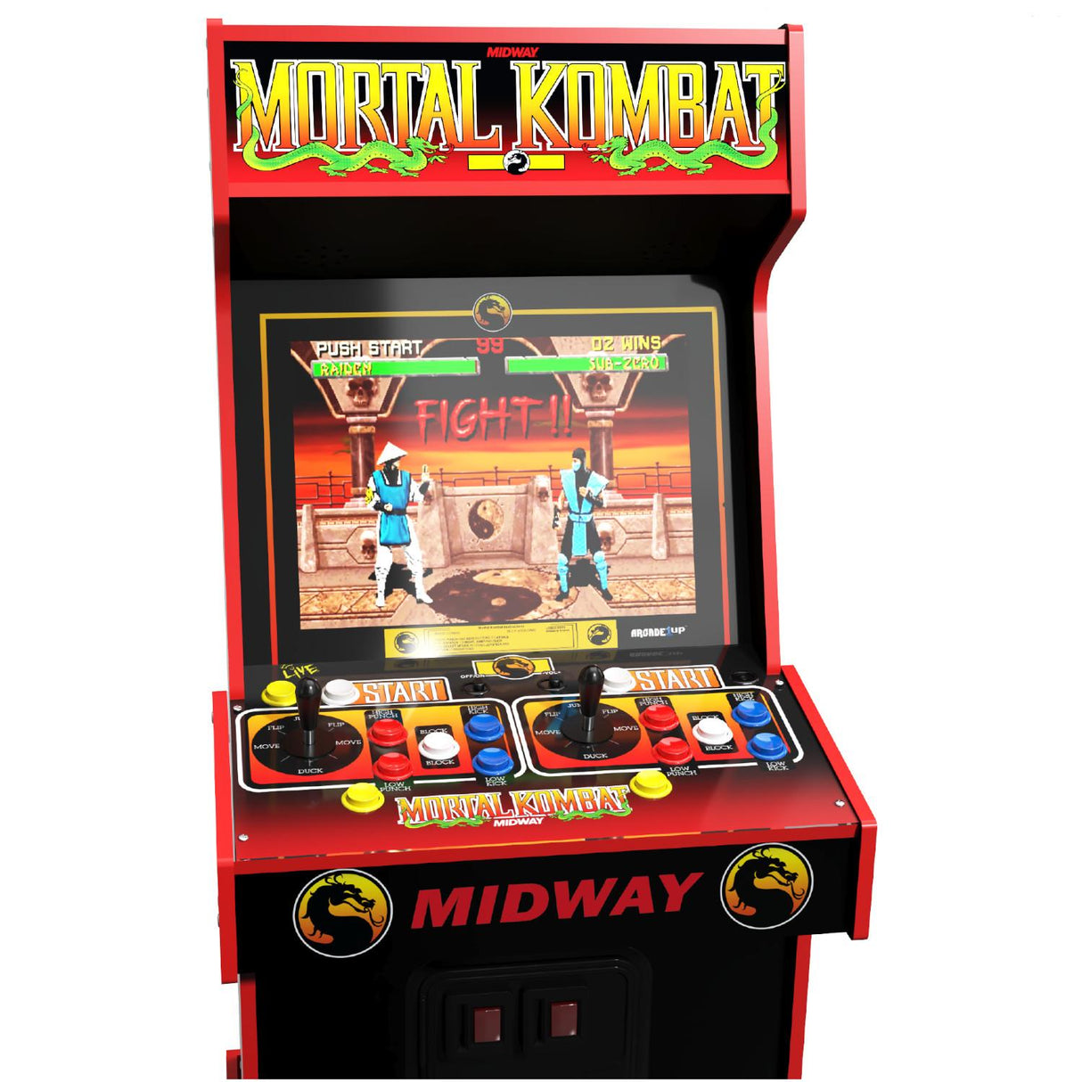 Máquina recreativa con Wifi de Mortal Kombat Midway Legacy 14 en 1